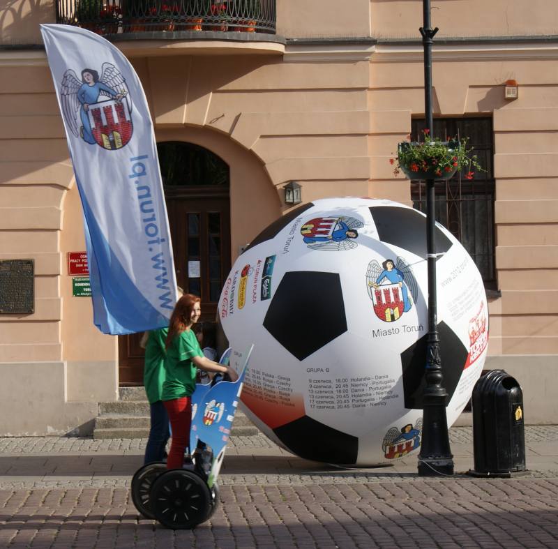 Euro 2012 Toruń piłka